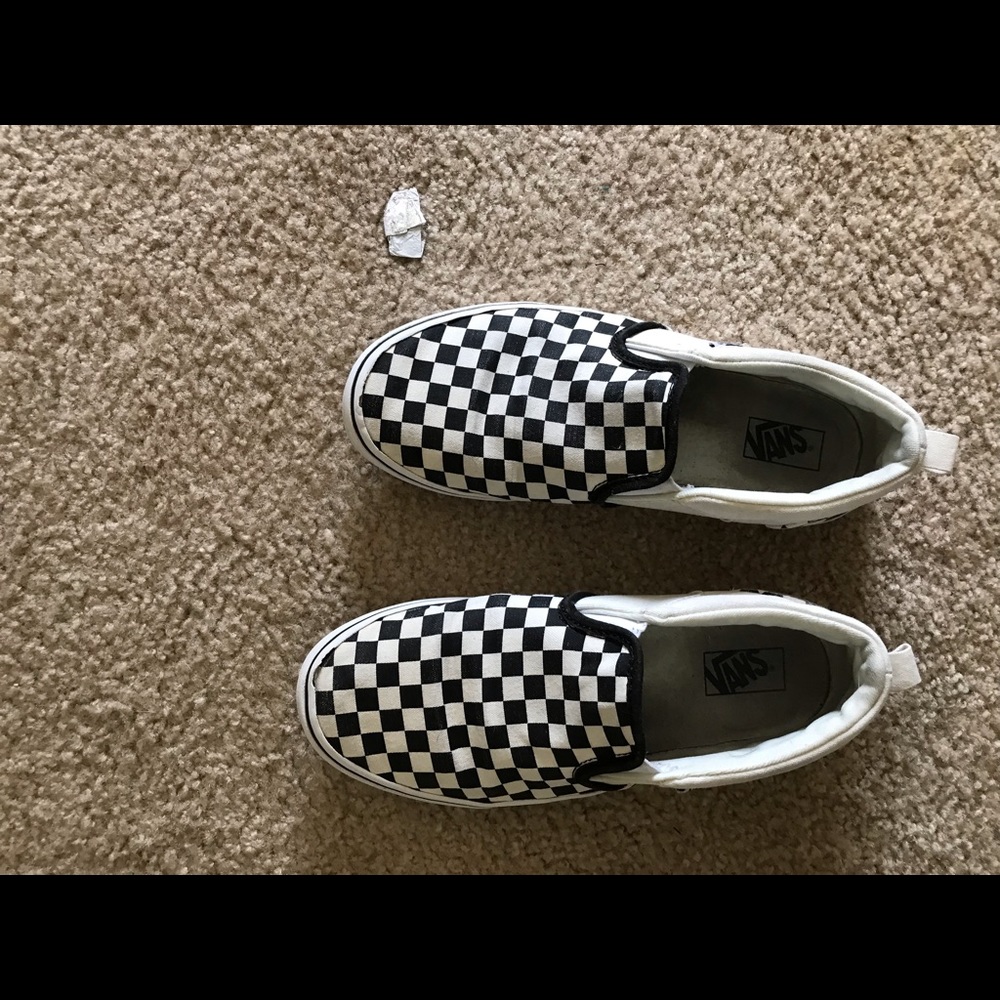 Checkered vans